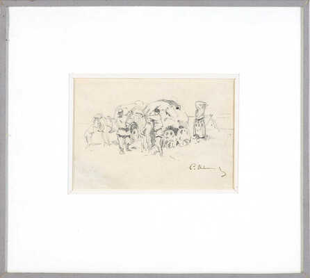 Иванов Сергей Васильевич. Жанровая сцена 